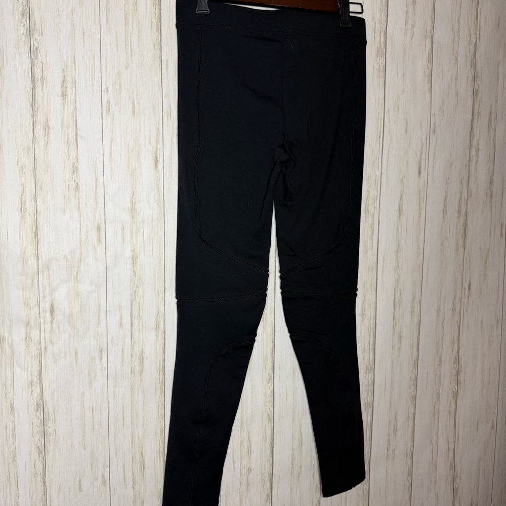 David Lerner Midnight Cut Out Black Leggings